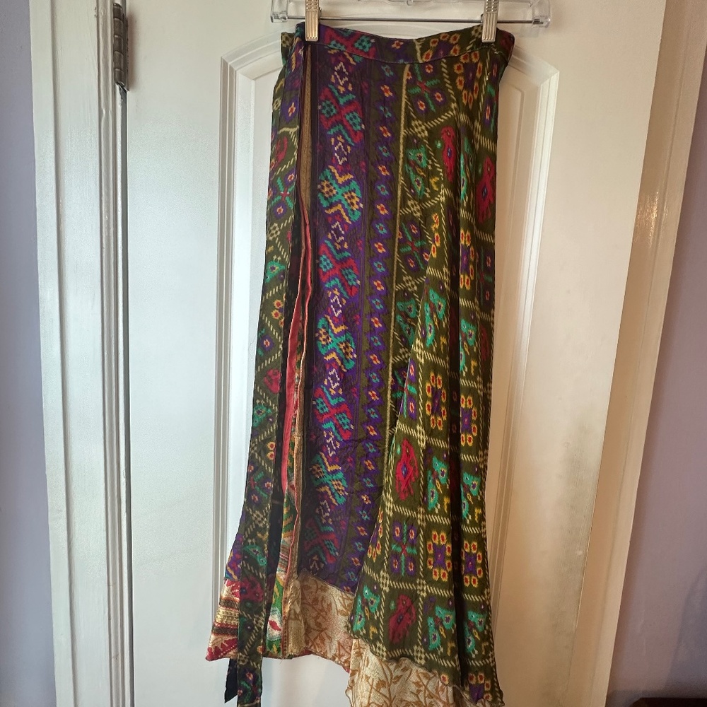Recycled Sari Skirt